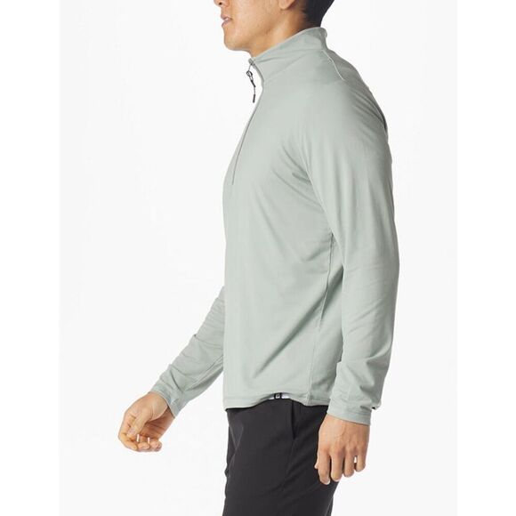 NWOT Glyder Striped 1/4 Zip Up Tahoe AirFlex Long Sleeve Shirt Men's XL - Picture 2 of 13